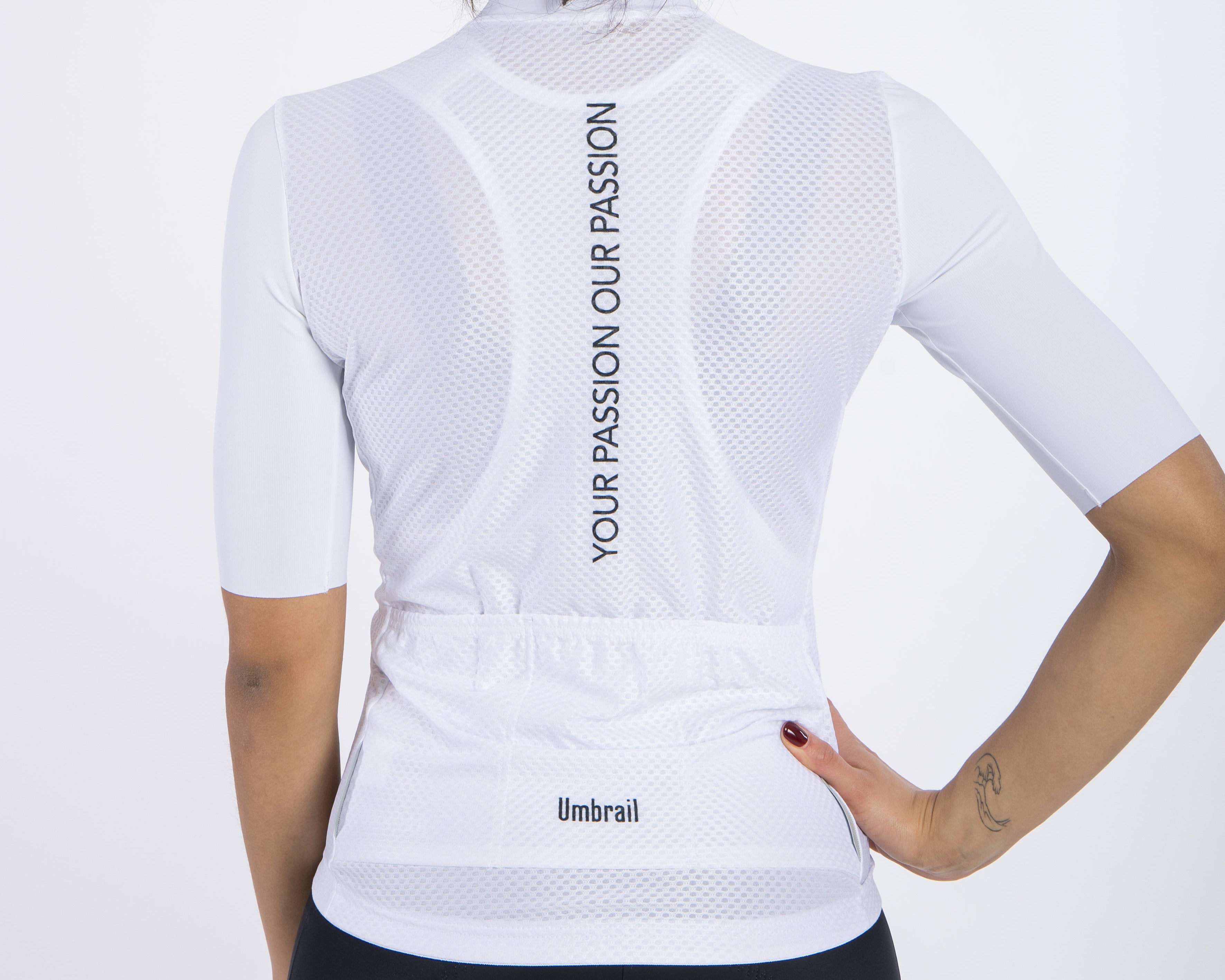 Umbrail Di Rosa Sykkeltrøye - Hvit